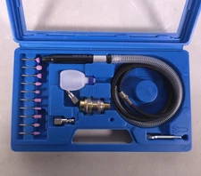 1/8-Inch Pencil Type Micro Air Die Grinder Kit, 58000 RPM, Pneumatic Tool