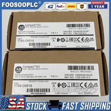 NEW AB 1769-OW16 CompactLogix Relay Output Module Factory Sealed 1769OW16 TX