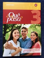 Que Pasa 3 Lernerfolgskontrollen Klassenarbeiten Klausuren mit Lösungen + CD