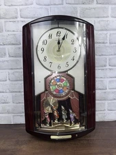 Seiko Melodies in Motion Musical Wall Clock Swarovski Crystal Special Edition