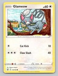 Glameow 115/163 Battle Styles