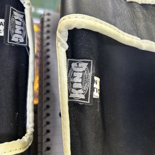 TOP KING SHIN GUARDS LEATHER MUAY THAI SIZE SMALL - Picture 8 of 10