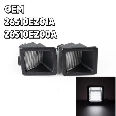 26510EZ01A OE-Fit Full LED License Plate Lights Kit For Nissan