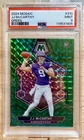 2024 Panini Mosaic Green JJ McCarthy PSA 9 Mint #310 Rookie RC Vikings