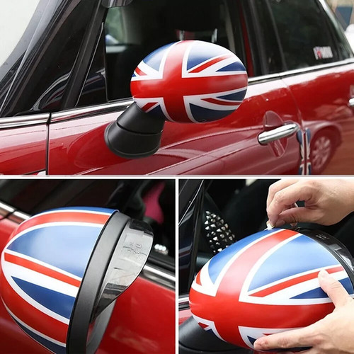 For Mini Cooper S F54 F55 F56 F57 F60 2014 - 2019 Car Side Wing Mirror Cover Cap - Picture 2 of 4