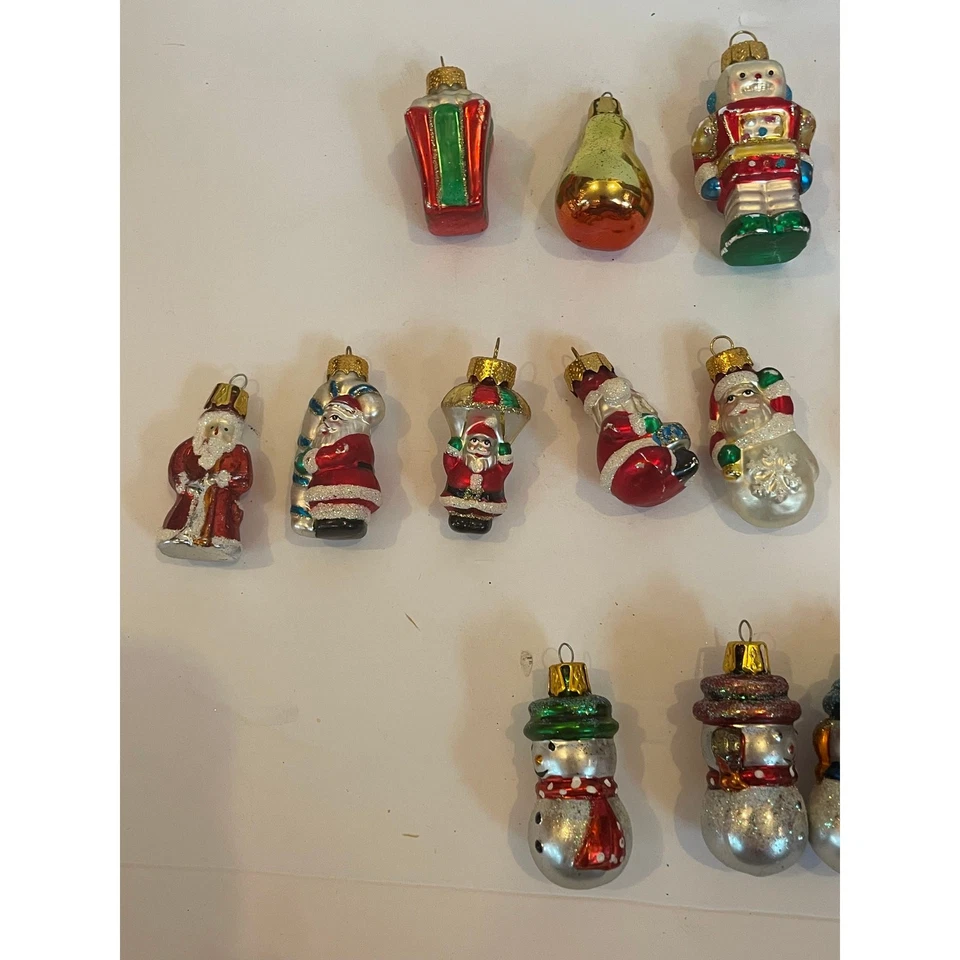 40+ Adornos Estilo Viejo Mundo, Juego de 11 Aprox 2" cada uno. Foto 3 de 4