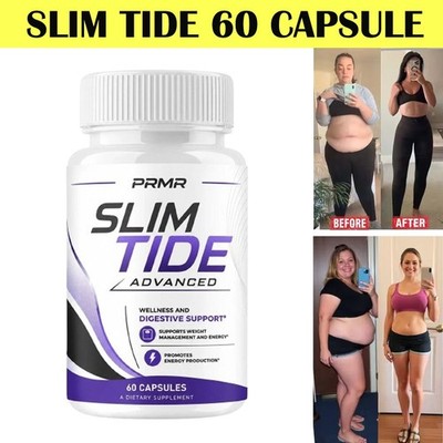 SlimTide Capsules for Weight Loss Slim Tide Fat Burner Pills (60 ct)