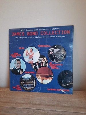 James Bond 10th Anniversary Collection Original Soundtrack Double Vinyl LP 