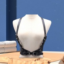 Leather Body Chest Straps Punk Harness Caged Waist Belt Gothic Body Strappy New