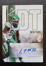 2024 Topps Signature Class Leonard Taylor III Variation RC Auto #RCA-LT Jets