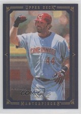 2008 Upper Deck Masterpieces Dark Blue Paper Framed 110/125 Adam Dunn #24 1e9z