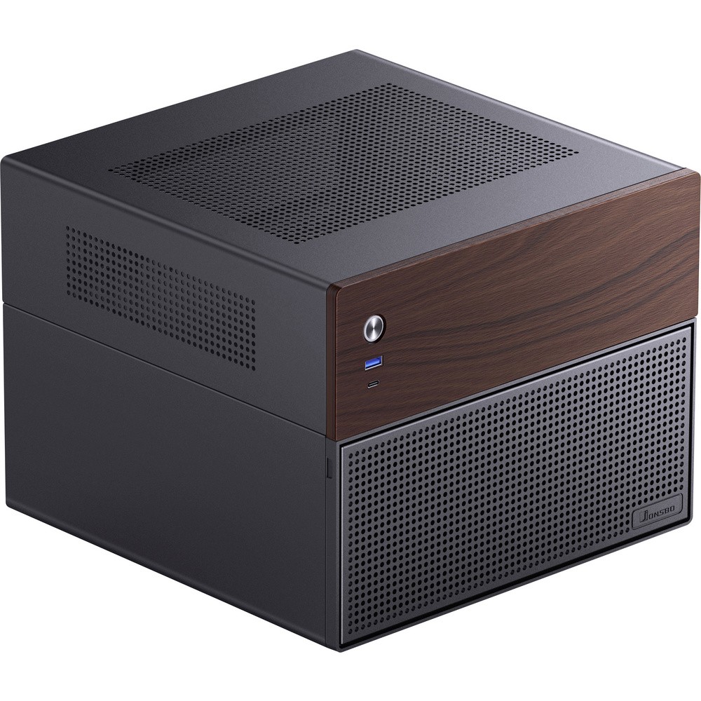 Микро-башня Jonsbo N4 NAS Gehuse Schwarz 20390₽