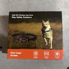 Wireless Dog Collar Fence With GPS - F830 for Medium to Large Dogs