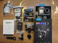 AKASO BRAVE 7 64G Backpack Clip with Card + Headband