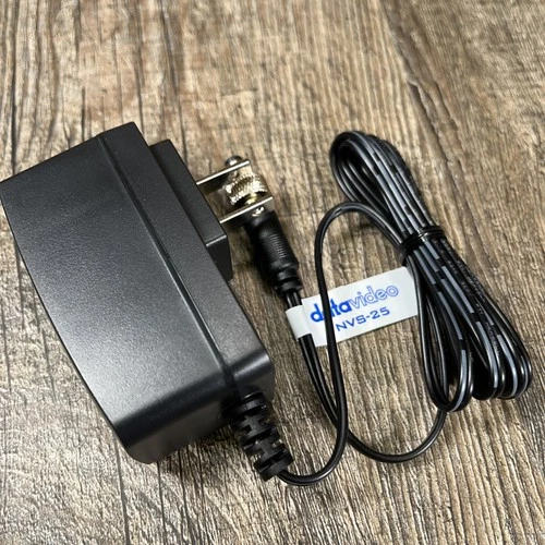 Genuine 12V 2.5A AC Adapter w/ Screw Locking Plug For DataVideo NVS-25