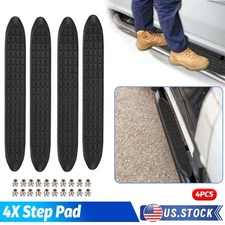 4pcs WSP001KIT Replacement Step Pad for 3" Round Nerf Bars - Set of 4 Black
