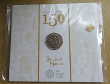 Royal Mint - Squirrel Nutkin - 50p - 2016