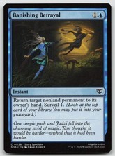 Banishing Betrayal 38 SOS MTG Common NM