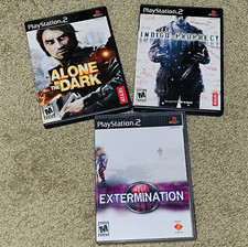 Atari Alone in the Dark PS2 Manual Included Horror Action Adventure M NTSC-U/C