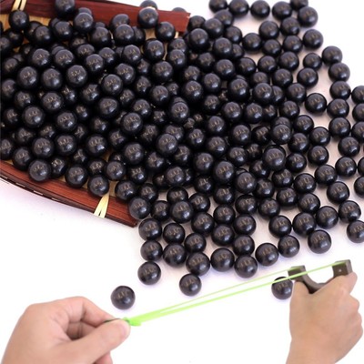 1100pcs Hunting Slingshot Clay Balls Ammo Solid Mud Ball Catapult Shooting Games