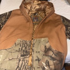 Outdoor Habitat Camo Brown kids 3T Insulated Jacket Coat Hooded Hunting