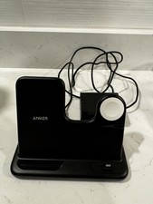 ANKER 544 Wireless Charger Qi Charging Station Apple iPhone Airpods Watch
