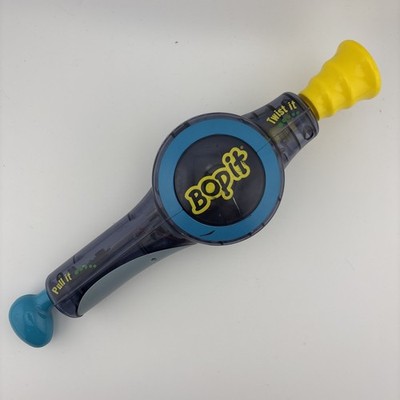 Works! 2002 CLEAR CASE Hasbro Bop-It Electronic Handheld Game | TESTED