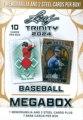 2024 Leaf Trinity Baseball Factory Sealed Mega Blaster Box