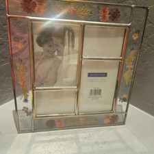 Pressed Flower and Glass Picture Frame