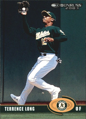 2003 Donruss Terrence Long #176 card