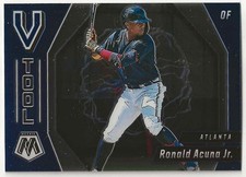 2021 Panini Mosaic RONALD ACUNA JR Insert V TOOL Card BRAVES