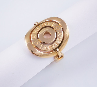 Seltene Bulgari Astrale 18K Gelbgold Ring Größe 55 Bvlgari