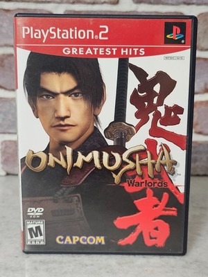 Onimusha: Warlords (Sony PlayStation 2, 2002) PS2 Black Label - CIB w/ Manual