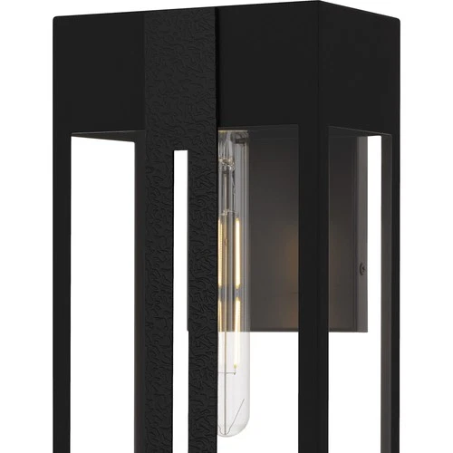 Quoizel BSW8407 Boswell 16" Tall Outdoor Wall Sconce - Black - Picture 4 of 7