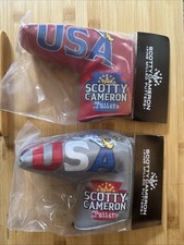 [Set of 2] Scotty Cameron 2025 US Open Stars and Flight Headcovers - In Hand!