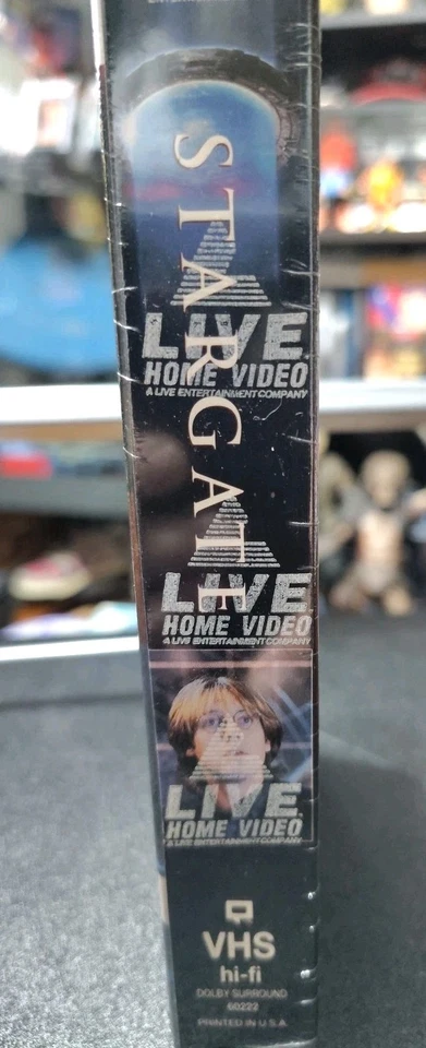 Stargate VHS SEALED Watermarks Hype LIVE Kurt Russell James Spader VTG - Image 3 of 4