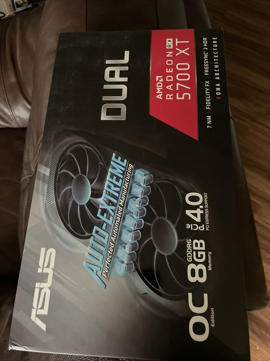 ASUS Radeon RX 5700 XT 8GB GDDR6 Graphics Card (DUAL ASUS Radeon RX 5700 XT 8GB GDDR6 Graphics Card (DUAL