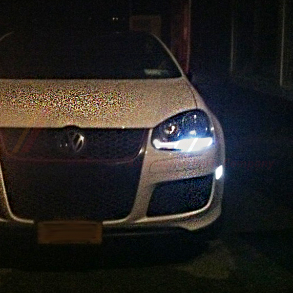 Vw Golf Mk5 03 09 Ice White Led Canbus 501 Side Light Blubs 8 Smd