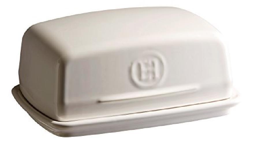 Emile Henry Butter Dish Piatto da Burro, Ceramica, Argilla, 16.5x11.5x7.5 cm