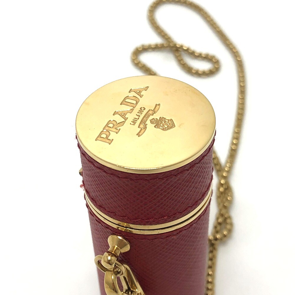 【完売品】AKIO leather+chain lip case 1