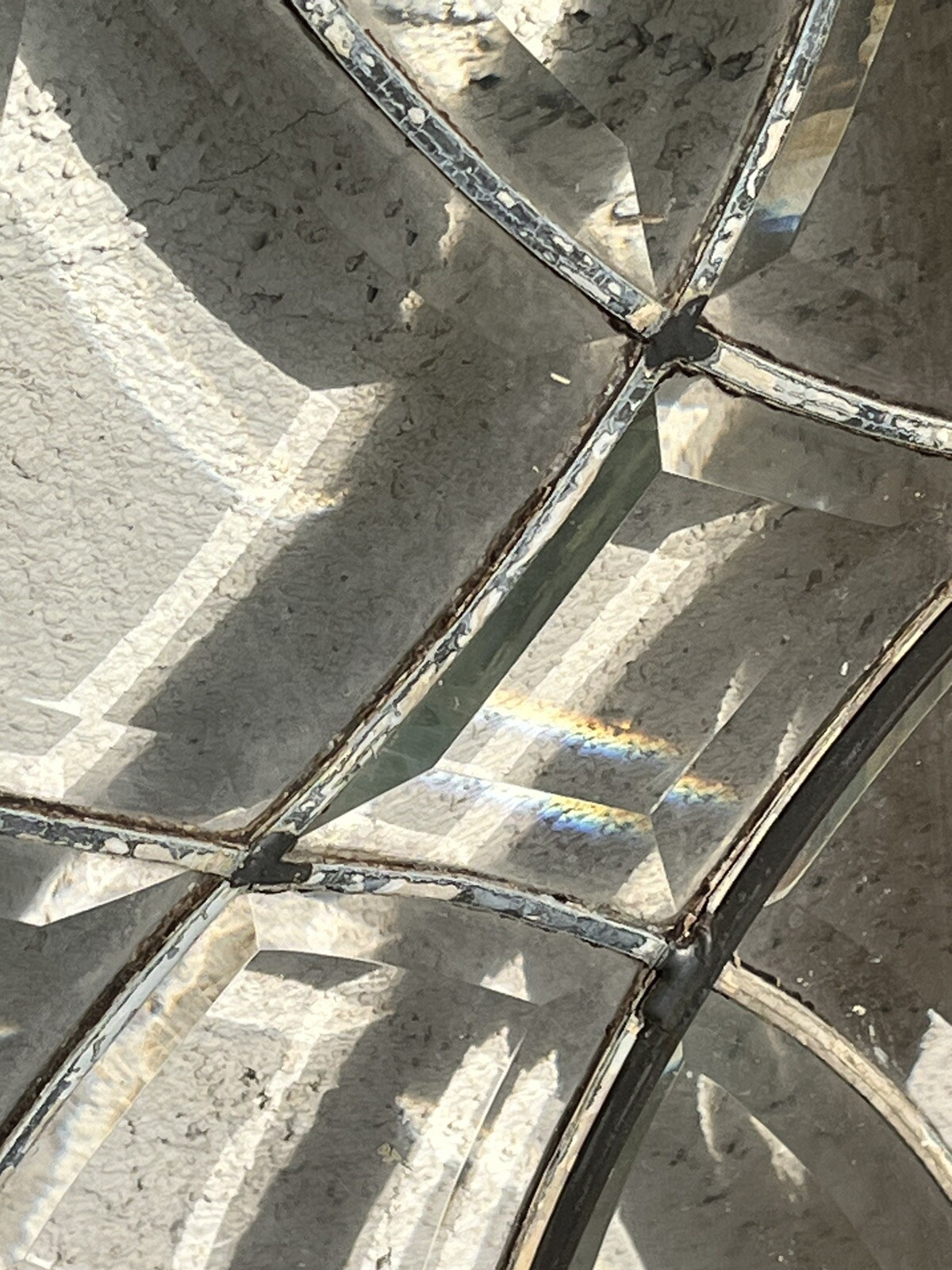 PAIR OF ANTIQUE LEADED GLASS WINDOWS eBay