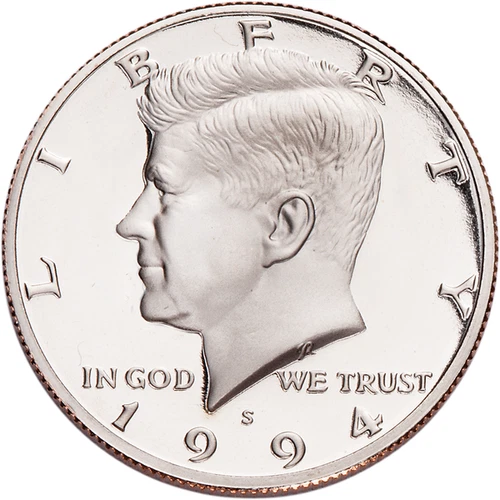 1994 S SILVER PROOF KENNEDY HALF DOLLAR  FROM SILVER PROOF SET