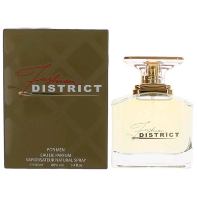 Fashion District by Fashion District 3.4 oz Eau De Parfum Spray for Men *NIB