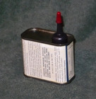 Vintage AGS Lock-Ease 4 Oz. Graphited Lock Fluid Oiler/Container ~ Dated 1948 — photo 2