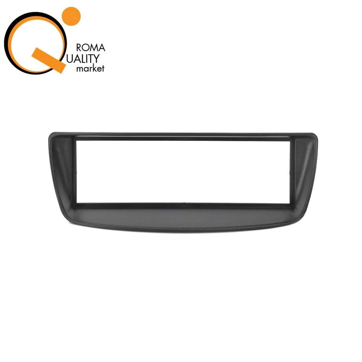 AERZETIX - C11587 - Mascherina telaio adattatore 1 DIN per autoradio - copertura in plastica - compatibile con Fiat Barchetta 1995