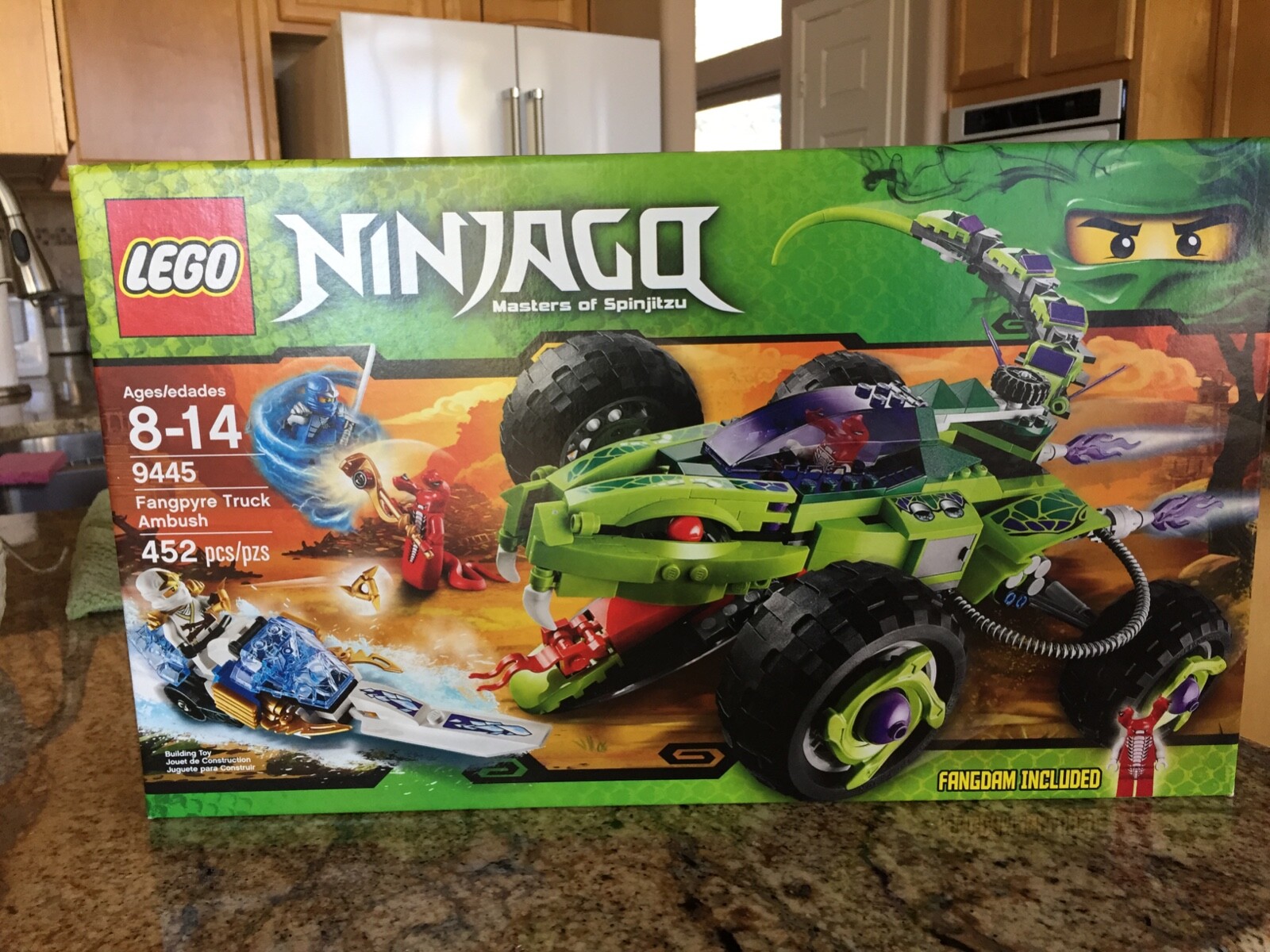 lego fangpyre truck ambush