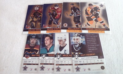 2000-01 Vanguard Hockey Pick cards that you want/need.
