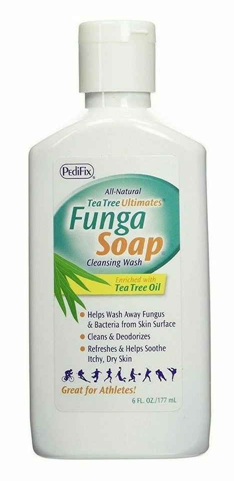 Lavado limpiador de jabón funga Pedifix 13,5 oz P3072 tamaño valor / 6 oz P3071 Foto 2 de 4