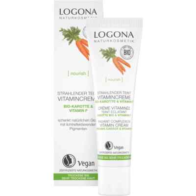 LOGONA nourish Strahlender Teint Vitamincreme 30 ml MHD  03/25