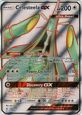 Celesteela GX 208/214 F/A SM Unbroken Bonds ULTRA RARE HOLO PERFECT MINT Pokemon